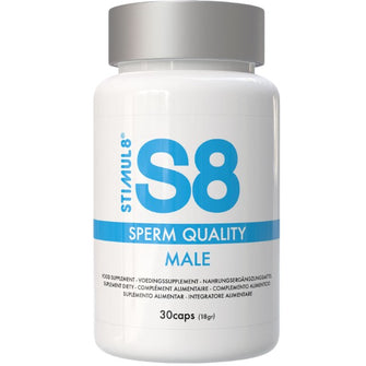 Capsule S8 Sperm Quality, pentru mărire volum și calitate spermă, fertilitate și testosteron, 30 buc