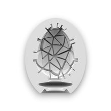 Ou masturbator SATISFYER Crunchy Egg, de unică folosință, interior texturat, material flexibil TPE (portocaliu)&nbsp;