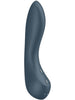 Vibrator SATISFYER G-Spot Wave 4, design curbat pentru stimularea punctului G, 12 funcții de vibrație cu unde spiralate, gri