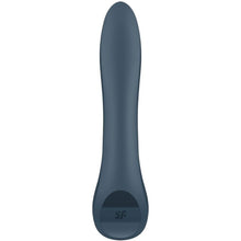 Vibrator SATISFYER G-Spot Wave 4, design curbat pentru stimularea punctului G, 12 funcții de vibrație cu unde spiralate, gri