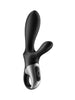 Vibrator anal SATISFYER Heat Climax+ Warming Anal Vibrator, funcție de încălzire, control prin aplicație, culoare negru