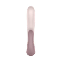 Vibrator rabbit SATISFYER Heat Wave Vibrator, cu stimulare dublă, funcție de încălzire, control prin aplicație, roz