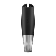 Masturbator automat SATISFYER Power Masturbator, control prin aplicație, rezistent la apă IPX7, negru