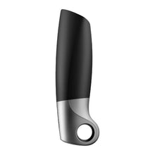 Masturbator automat SATISFYER Power Masturbator, control prin aplicație, rezistent la apă IPX7, negru