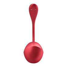 Vibrator pentru cupluri SATISFYER Shiny Petal, control prin aplicație și telecomandă, vibrații personalizate, roșu