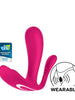 Vibrator cu dubla prenetrare SATISFYER - Top Secret, control prin aplicatie,pentru stimularea punctului G si anal, roz