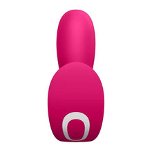 Vibrator cu dubla prenetrare SATISFYER - Top Secret, control prin aplicatie,pentru stimularea punctului G si anal, roz