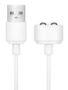 Încărcător jucarii erotice SATISFYER, cablu magnetic de încărcare, cu mufă USB, culoare alb