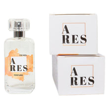 Parfum cu feromoni SECRET PLAY ARES, cu note citrice și lemnoase, pentru bărbați, portocaliu, 50 ml