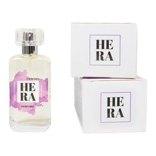 Parfum cu feromoni SECRET PLAY HERA, cu note de vanilie neagră, pară și gardenie albă, pentru femei, mov, 50 ml