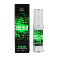 Set geluri SECRET PLAY Love Vibrations, unisex, pentru intensificarea orgasmului, cu efecte de răcire și încălzire, 2 x 15 ml