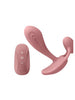 Vibrator dublu SECRETS ECHO, pentru stimularea clitorisului și punctului G, control prin telecomandă, 10 funcții de vibrație, culoarea roz