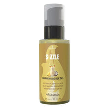 Gel comestibil SENSUVA Sizzle Lips PINA COLADA, cu efect de încălzire, gust de cocos si ananas, 59 ml