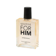 Parfum cu feromoni SEXITIVE For Him - VIP, pentru bărbați, note de lămâie, mentă și lemn de ambră, 100 ml