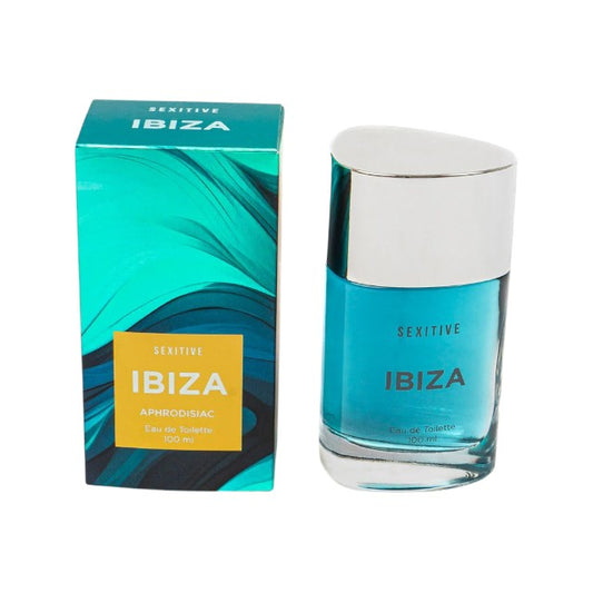 Parfum cu feromoni SEXITIVE Ibiza, unisex, note de coacăze negre, violetă și vanilie de Madagascar, 100 ml