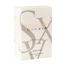 Parfum cu feromoni SEXITIVE Inevitable Men - VIP, pentru bărbați, note de ambră, vanilie și lemn de santal, 100 ml