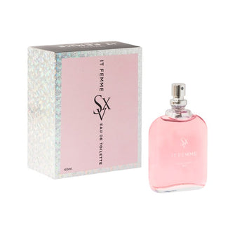 Parfum cu feromoni SEXITIVE It Femme, pentru femei, efect de atracție și seducție, note de vanilie, 60 ml