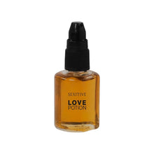 Ulei comestibil SEXITIVE Love Potion - Champagne, pentru masaj și sex oral, efect de încălzire, aromă de șampanie și zmeură, 30 ml (P14232)