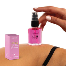 Ulei comestibil SEXITIVE Love Potion - Cotton Candy, pentru masaj și sex oral, efect de încălzire, aromă de vată de zahăr, 30 ml (P13305)