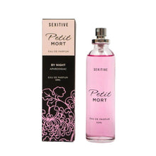 Parfum cu feromoni SEXITIVE Petit Mort, pentru femei, note de bergamotă, scorțișoară și flori de cireș, 50 ml