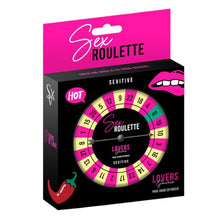 Joc erotic pentru cupluri SEXITIVE Sex Roulette Lovers Game, cu 24 de provocări senzuale