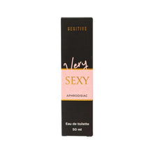 Parfum cu feromoni SEXITIVE Very Sexy, pentru femei, note de migdale, lămâie și cacao, 50 ml