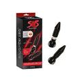 Cleme magnetice pentru sfârcuri SINS Inquisition, design în formă de șurub, culoare negru, 2 buc