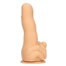 Dildo S-LINE BY SHOTS Up Yours, în formă de deget, din silicon lichid, cu bază cu ventuză pentru fixare, lungime 15.5 cm, culoarea pielii