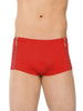 Boxeri sexy SOFTLINE Shorts 4500, din material elastic, design cu fermoare în părți, culoare roșu, mărime XL