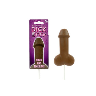 Acadea SPENCER & FLEETWOOD Dick on a Stick Milk Chocolate, cu gust delicios de ciocolată cu lapte, culoare maro