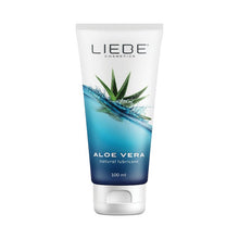 Set S PLEASURES Lithea + LIEBE Aloe Vera, aparat de masaj cu 10 funcții de vibrație + lubrifiant pe bază de apă cu aloe vera (roz)