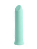 Stimulator clitoris S PLEASURES Velvet Bullet, 10 funcții de vibrație, din silicon medical, rezistent la apă, culoare turcoaz
