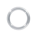 Inel pentru penis STEEL POWER TOOLS Cockring RVS, din oțel inoxidabil, grosime 8 mm, diametru 40 mm, argintiu
