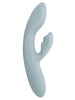 Vibrator rabbit SVAKOM CHIKA, pentru clitoris și punctul G, control prin aplicație, cu funcție de încălzire, 6 funcții de vibrație, verde
