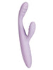 Vibrator rabbit subțire SVAKOM CICI+ 2, control prin aplicație, cu funcție de încălzire, 5 funcții de vibrație, mov