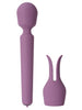 Aparat de masaj interactiv SVAKOM Emma Neo 2, vibrator wand cu funcție de încălzire, control prin aplicație, mov
