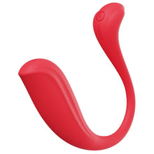 Vibrator dublu SVAKOM Phoenix Neo 2, cu control prin aplicație, 11 funcții de vibrație, funcție interactivă cu camera web, roșu