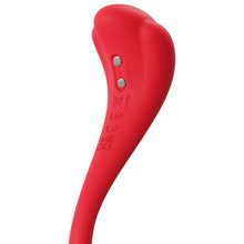 Vibrator dublu SVAKOM Phoenix Neo 2, cu control prin aplicație, 11 funcții de vibrație, funcție interactivă cu camera web, roșu