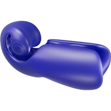 Masturbator SVIBE EVO FOR HIM Snail Collection, în formă de melc, tehnologie Slide’n’Roll, rezistent la apă, culoare albastru închis