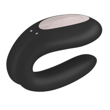 Vibrator SATISFYER - Joy Black, control prin aplicatie, pentru stimulare interna si clitoridiana