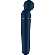 Aparat de masaj Satisfyer - Wand, pentru corp si zonele intime, 10 functii de vibratie, albastru