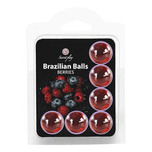 Bile Braziliene - Secret Play BERRIES, ulei de masaj pentru corp si zonele erogene, cu aroma de fructe de padure, 1 x 6 bucati