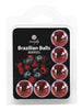 Bile Braziliene - Secret Play BERRIES, ulei de masaj pentru corp si zonele erogene, cu aroma de fructe de padure, 1 x 6 bucati