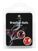 Bile Braziliene - Secret Play Cherry, ulei de masaj pentru corp si zonele erogene, cu aroma de cirese, 1 x 2 bucati