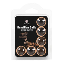 Bile Braziliene - Secret Play Chocolate, ulei de masaj pentru corp si zonele erogene, cu aroma de ciocolata, 1 x 6 bucati