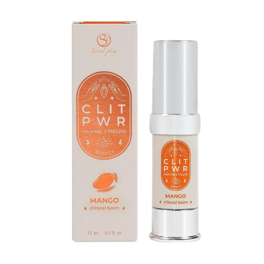 Balsam SecretPlay CLIT PWR - MANGO, pentru stimularea clitorisului si orgasmului feminin, 15ml