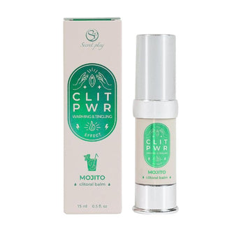 Balsam SecretPlay CLIT PWR - MOJITO, pentru stimularea clitorisului si orgasmului feminin, 15ml