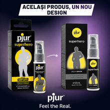 Ser Pjur Superhero Delay, pentru întarzierea ejacularii, 20 ml