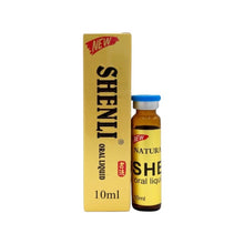 Set fiole SHENLI ORAL LIQUID, soluție orală pentru susținerea libidoului și performanței sexuale, cu Tribulus terrestris, 6 fiole