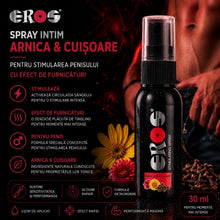 Spray intim EROS Arnica & Clove, pentru stimularea penisului, cu efect de furnicături, 30 ml